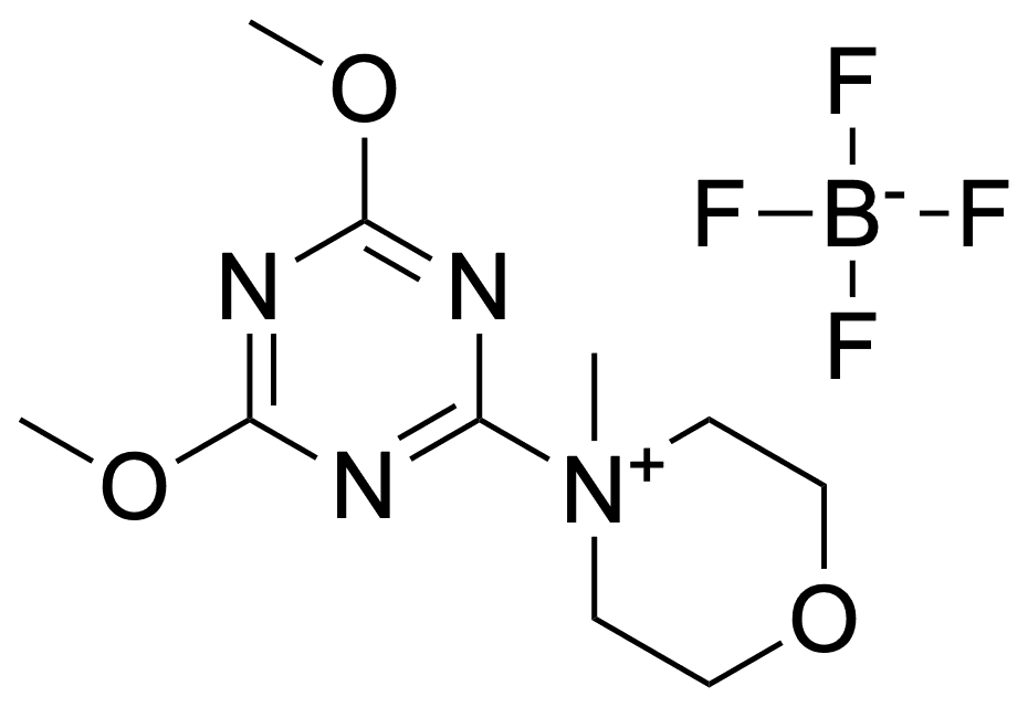 DMTMM tetrafluoroborate (BF₄⁻) chemical structure