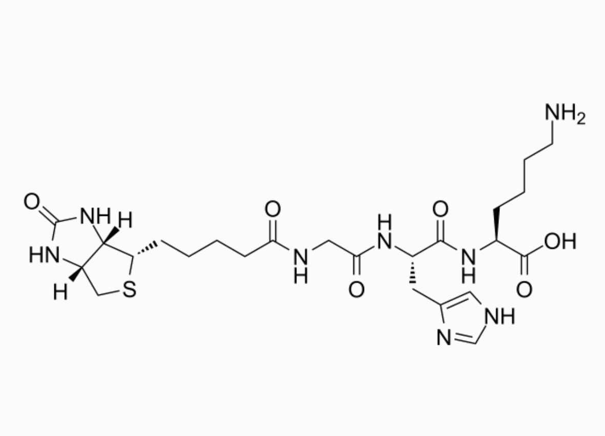 Biotinoyl Tripeptide-1 chemical structure
