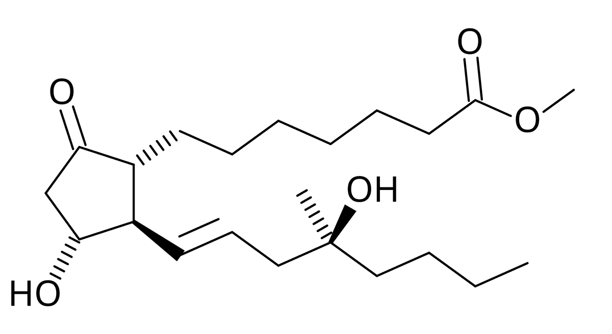 Misoprostol chemical structure
