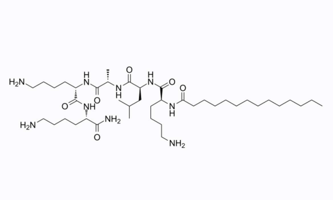 Myristoyl Pentapeptide-17 chemical structure