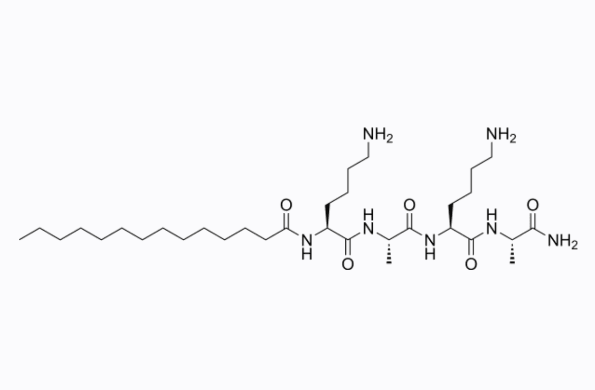 Myristoyl Tetrapeptide-12 chemical structure