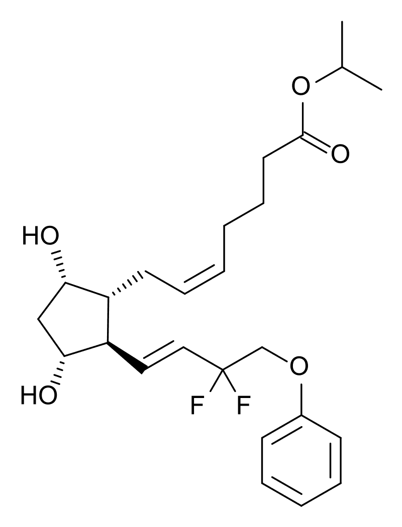 Tafluprost chemical structure