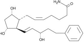 Bimatoprost Amide chemical structure