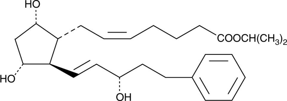 Bimatoprost Isopropyl Ester chemical structure