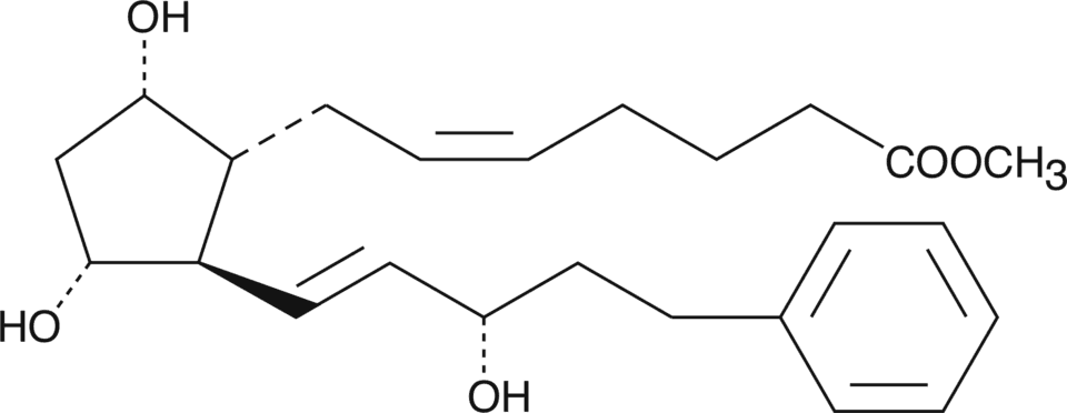 Bimatoprost Methyl Ester chemical structure